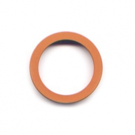 pierre junod mv 34 vignelli thick & thin ring oranje