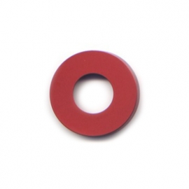 vignelli halo ring red