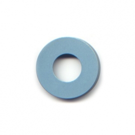 pierre junod mv dot vignelli halo ring pastelblauw