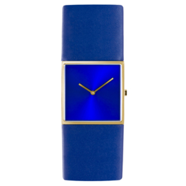 dsigntime/JLDC watch gold & blue