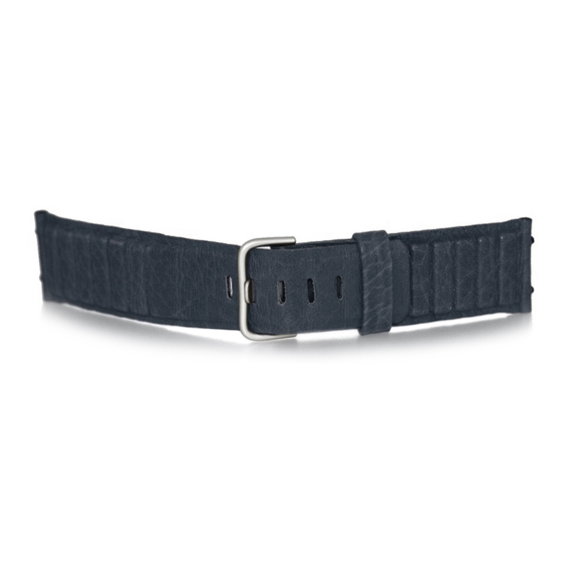 bruno ninaber horlogeband 1984 blauw met gesp