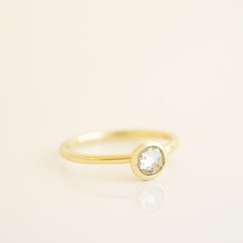 dutch rose engagement ring