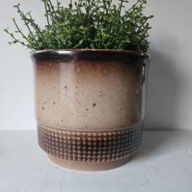 Bruine plantenpot | sierrand