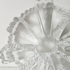 Kristal glazen theelicht | vintage