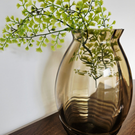 Glazen  facet vaas | Copier