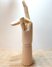 Houten hand