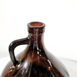 Glazen fles/ vaas | vintage