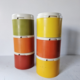 Vintage kruidenpotjes - set van 6 | Tupperware