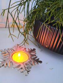 Kerstster - rvs | waxinelicht 