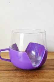 Theeglas in houder | made in holland