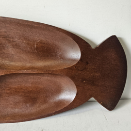 Houten serveerschaal | vis