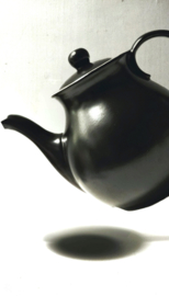 Driehoek Potterie Black Princess | zwarte theepot