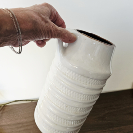 Carstens | vaas met ribbelpatroon