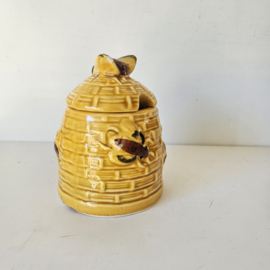 Honingpot met deksel | vintage
