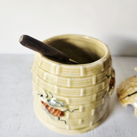 Honingpot met deksel | vintage
