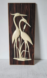 Wand decoratie | kraanvogels