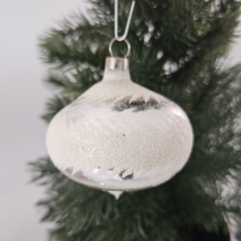 Vintage kerstbal met decoratie