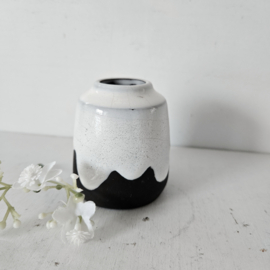 Druip glazuur vaasje