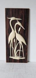 Wand decoratie | kraanvogels