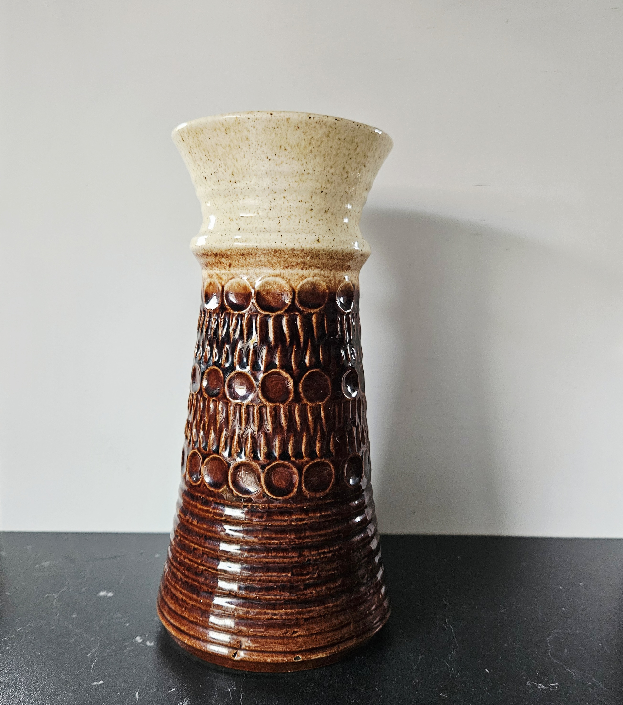 2-Kleurige vaas | West Germany Bay