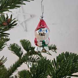 Kerstbal | kerstman rode hoed