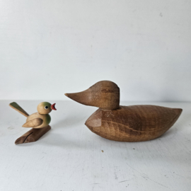 Houten eend