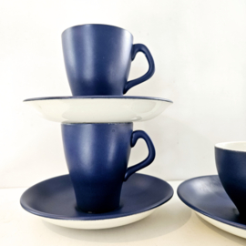 Royal Goedewaagen Blue Sky |  koffiekop & schotel - per 2