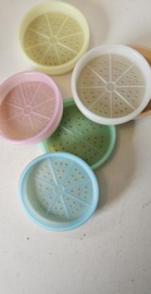 Tupperware | onderzetter in houder - 7 delig 