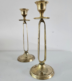 Messing kandelaar - set van 2 