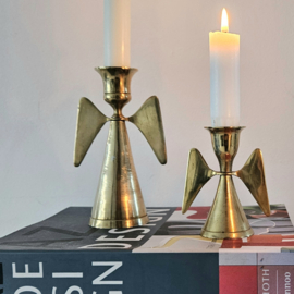 Messing kandelaar | engel