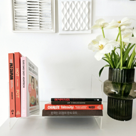Plexiglas | boekenrek