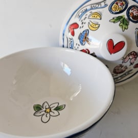 Schaal met deksel | Blond Azie