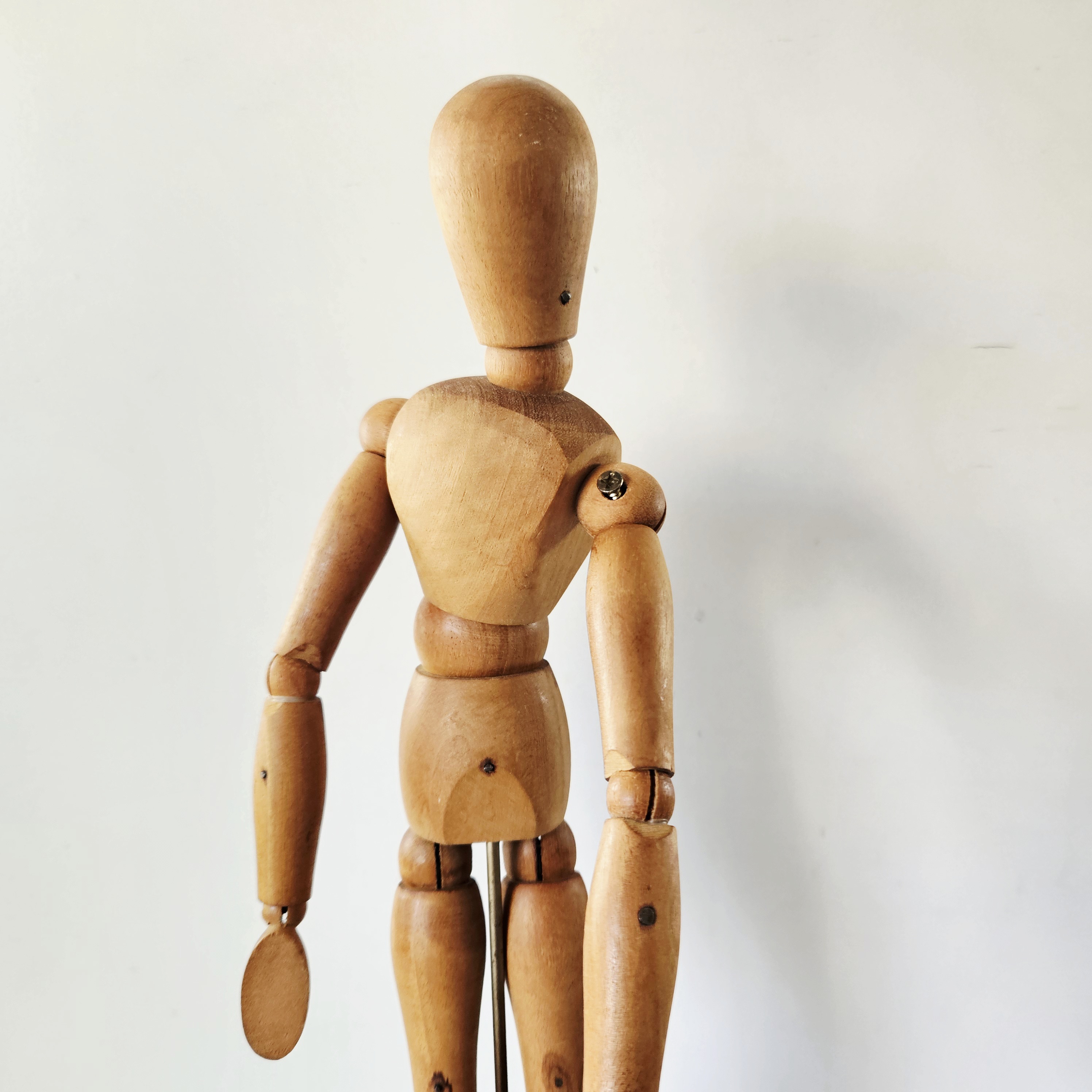 Houten tekenpop | vintage