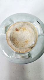 Plantenpot - blauw & wit | vintage