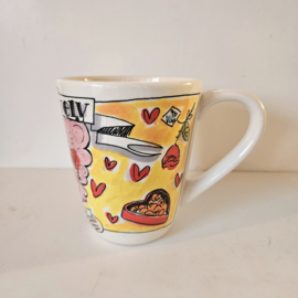 Blond Mrs Lovely | grote beker