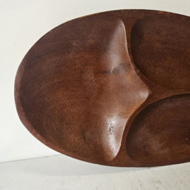 Houten serveerschaal | vis