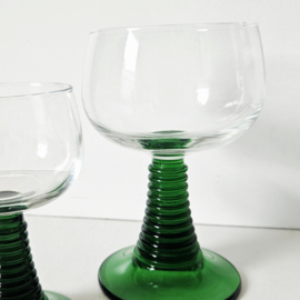 Roemer| vintage wijnglas op voet