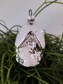 Vintage kerstbal |  huisje
