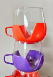 Theeglas in houder | made in holland