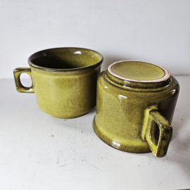 Driehoek Potterie | koffiekop - set van 2
