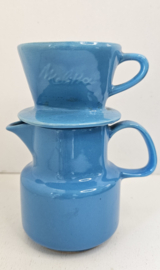 Melitta koffiepotje met filter - 2 delig | vintage