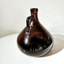 Glazen fles/ vaas | vintage