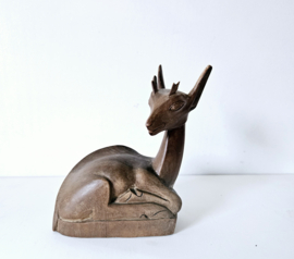 - vintage messing & houten beestjes