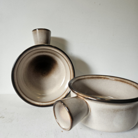 Driehoek Potterie | soepkom - set van 2