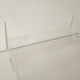 Plexiglas | boekenrek