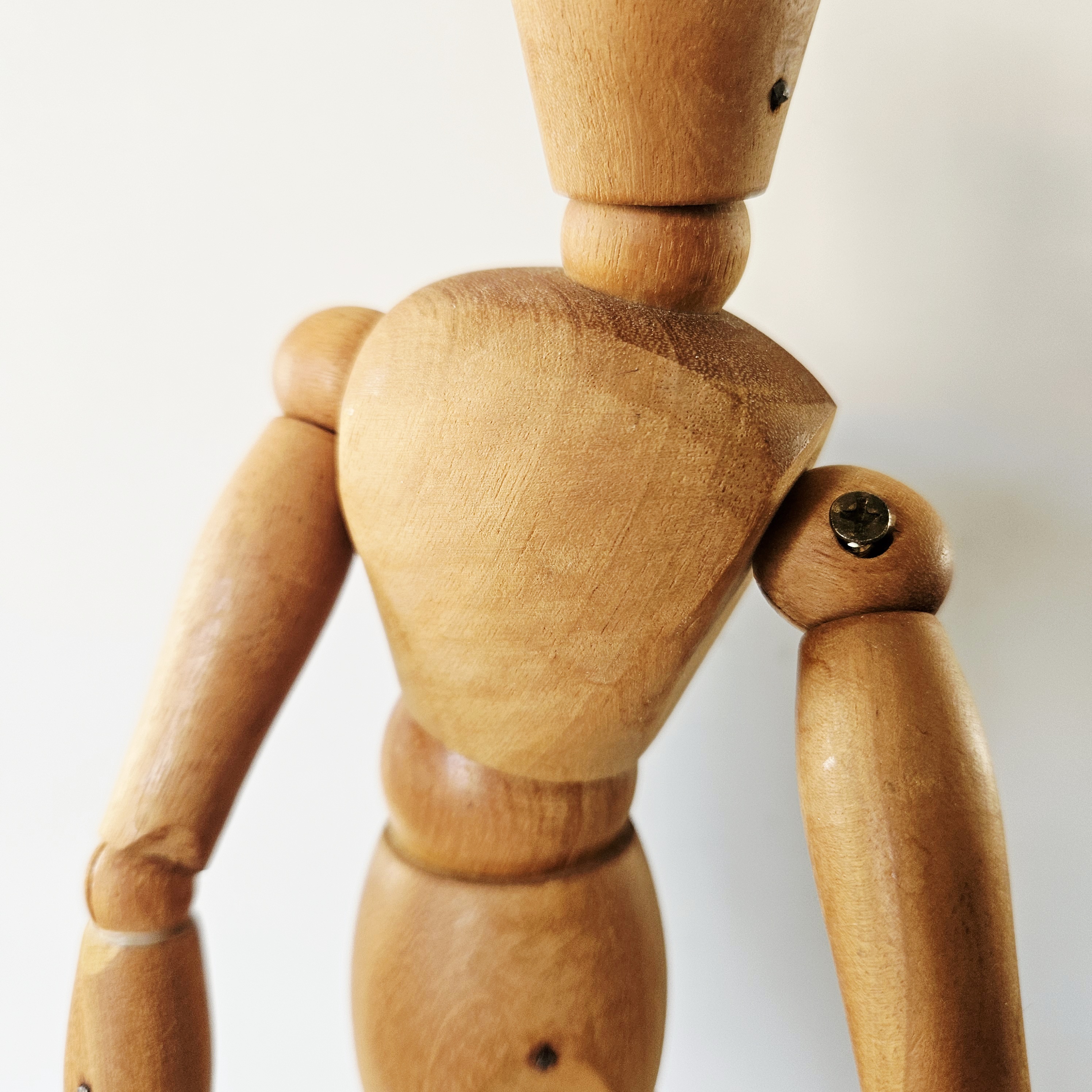 Houten tekenpop | vintage