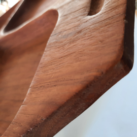 houten schaal | 5 vaks - vintage