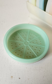 Tupperware | onderzetter in houder - 7 delig 
