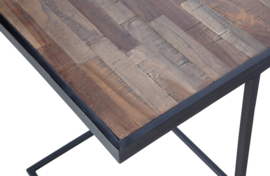 WOOOD bijzettafel - teak