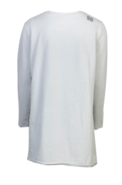 Stapelgoed sweater lang model - lichtgrijs